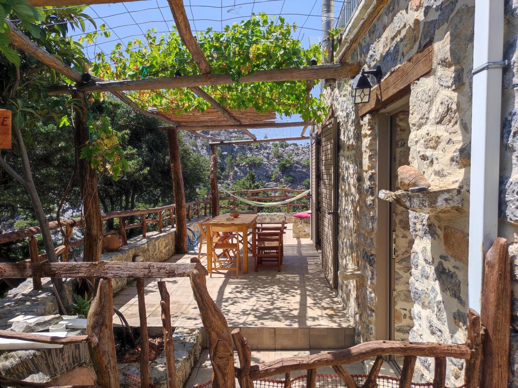 הוילה Kato Simi Kato Symi House מראה חיצוני תמונה